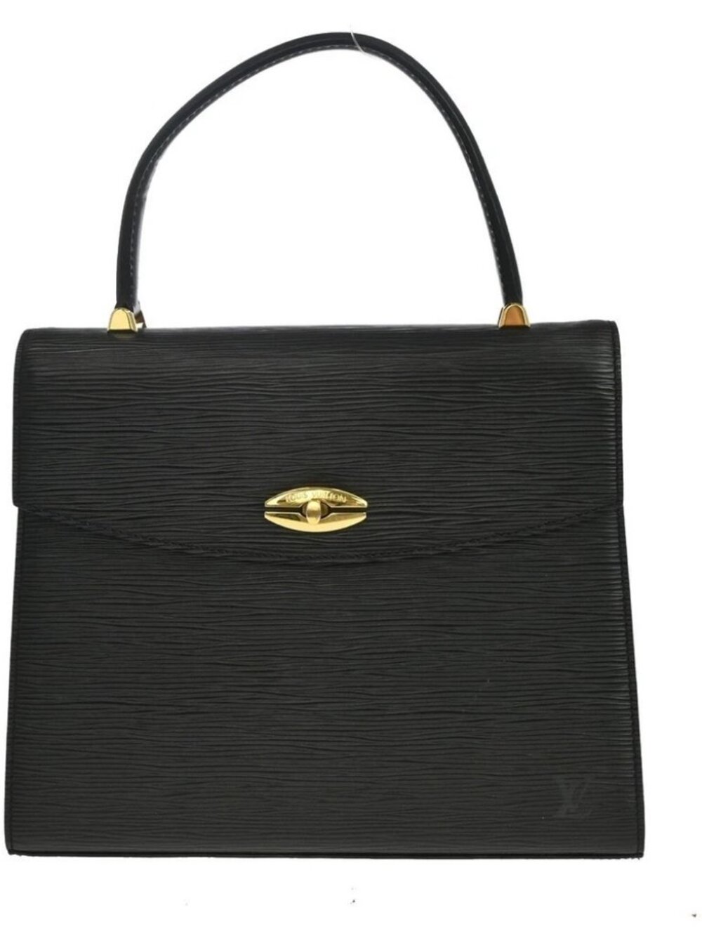 LOUIS VUITTON BROWN EPI MALESHERBES HANDBAG